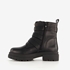 Blue Box dames biker boots zwart 2