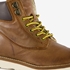 Groot gevoerde leren jongens veterboots cognac 6