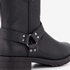 Blue Box meisjes biker boots zwart 6