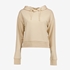 Osaga cropped dames hoodie beige 1