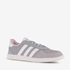 Adidas Breaknet suede dames sneakers grijs wit 1