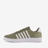 K-Swiss Court Tiebreak suede heren sneakers groen 2