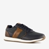 Blue Box heren sneakers blauw cognac 1