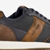 Blue Box heren sneakers blauw cognac 6