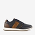 Blue Box heren sneakers blauw cognac 7