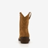 Harper suede dames western enkellaarsjes met hak 3