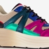 Blue Box dames dad sneakers multicolor 6