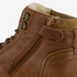 Groot gevoerde leren jongens veterboots cognac 6