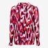 TwoDay dames blouse met print rood paars 2