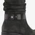 Blue Box dames boots met lage hak zwart 6