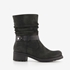 Blue Box dames boots met lage hak zwart 7