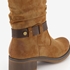 Blue Box dames boots met lage hak cognac 6