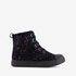 TwoDay hoge leren meisjes sneakers met glitter 7