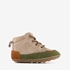 Groot suede jongens babyschoenen grijs groen 7