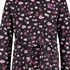 TwoDay meisjes jurk met bloemenprint zwart roze 3