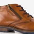 Bugatti leren heren veterschoenen cognac bruin 6