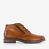 Bugatti leren heren veterschoenen cognac bruin 7