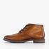 Bugatti leren heren veterschoenen cognac bruin 2