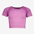 Osaga naadloos cropped meisjes sport T-shirt roze