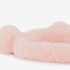 Fluffy roze meisjes haarband met oortjes 2