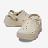 Crocs Baya Platform Lined dames klompen beige 6