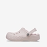 Crocs Baya Lined dames klompen gevoerd lichtroze 2