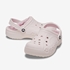 Crocs Baya Lined dames klompen gevoerd lichtroze 6