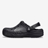 Crocs Baya Lined dames klompen gevoerd zwart 2