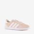 Adidas Breaknet suede dames sneakers roze wit