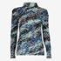 TwoDay dames coltrui met print blauw zwart