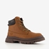 Blue Box jongens veterboots cognac bruin 1