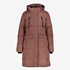 Dames parka winterjas waterafstotend roze