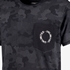 Unsigned jongens T-shirt met camouflage print zwar 3