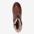 Hush Puppies gevoerde leren dames enkellaarsjes 5