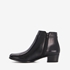 Hush Puppies leren dames enkellaarsjes met hak 3