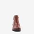 Hush Puppies leren dames enkellaarsjes cognac 2