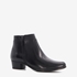 Hush Puppies leren dames enkellaarsjes met hak 1