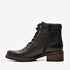 Hush Puppies leren dames veterlaarsjes 3