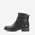 Hush Puppies leren dames enkellaarsjes zwart 3