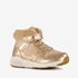 Gevoerde hoge meisjes sneakers goud