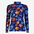 TwoDay dames top blauw met bloemenprint 1