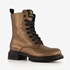 Dames veterboots brons