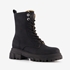 Hush Puppies gevoerde dames veterboots zwart