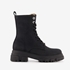 Hush Puppies gevoerde dames veterboots zwart 7