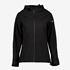 Dames outdoor softshell jas zwart