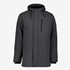 Padded heren softshell jas grijs