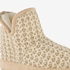 Thu!s gebreide pantoffels met voering beige 6