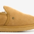 Hush Puppies suede pantoffels met lamsvacht cognac 6