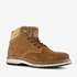 Heren veterboots cognac