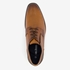 Van Beers leren heren veterschoenen cognac 5